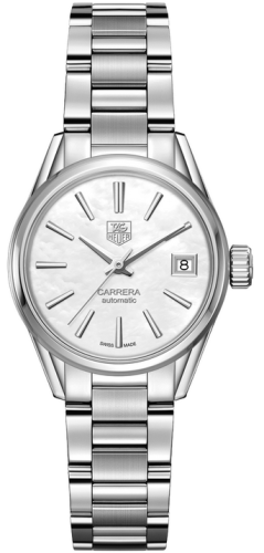 TAG Heuer Carrera Calibre 9 28 Stainless Steel / MOP / Bracelet